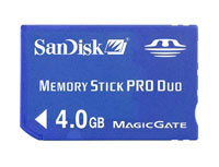 Sandisk Memory Stick PRO Duo? 4Gb (SDMSPD-4096-E10)